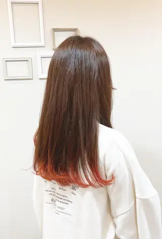 ロング カラー MEY Kirinのヘアスタイル