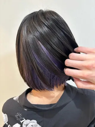 ショート カラー 札幌パーマ 髪質改善/後藤海音のヘアスタイル