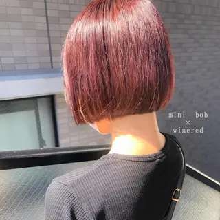 ショート カラー カラーパティシエ facce🌼ikoのヘアスタイル