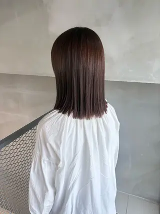 ミディアム カラー 透明感カラー🫧 nanohaのヘアスタイル