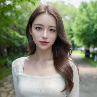 ロング カラー シールエクステ⭐️ オオミタクヤのヘアスタイル