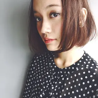 ミディアム カラー 💘透明感カラー💘 沖本 将宏のヘアスタイル