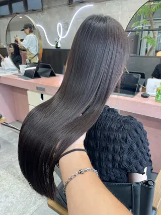 ロング 江上拓郎/ショート /酸性ストレートのヘアスタイル