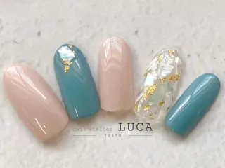 ネイル ネイルアトリエルカ スタッフのネイルデザイン