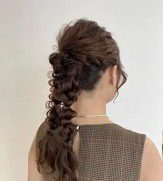 ヘアアレンジ eyelist /cocomi‎🤎のマツエク・マツパデザイン