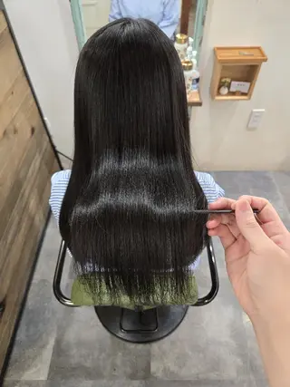 ロング ️🩵美髪矯正 みおのヘアスタイル