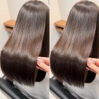 セミロング 個室 髪質改善サロン　BEKKAN by youres hair  新宿【ベッカン】所属・新宿/髪質改善/個室 /矯正/吉野あみりのヘアスタイル
