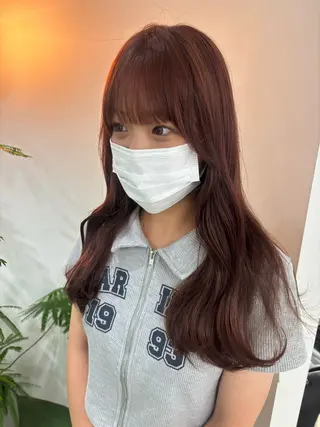 ロング Maki /カラー/ブリーチのヘアスタイル