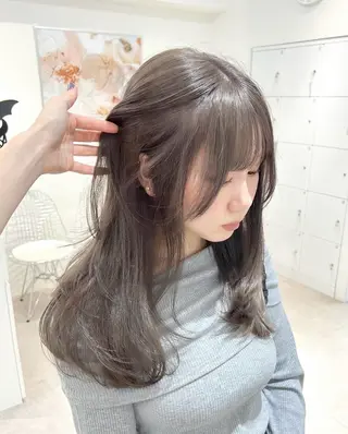 ロング カラー ヘアアレンジ 卒業式ヘアセット🎀 ヘアアレンジのヘアスタイル