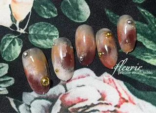 ネイル フルリール 【プライベートサロンのネイルデザイン