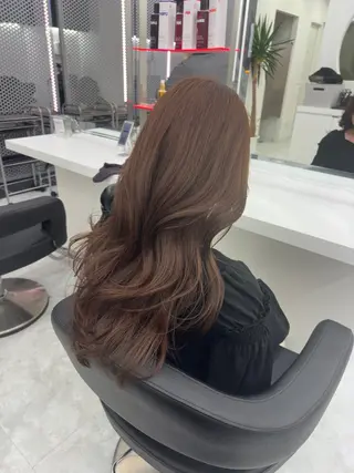 ロング カラー パーマ ヘアアレンジ メンズ キッズ ♥️韓国ヘア レイヤー♥️ゆりのヘアスタイル