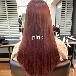 ロング 暖色カラー推し/ トヤエリコのヘアスタイル