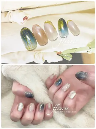 ネイル フルリール 【プライベートサロンのネイルデザイン