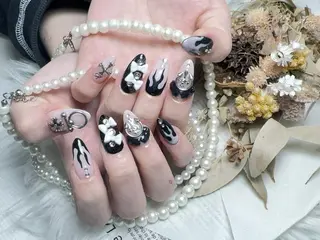 メンズ ネイル Bloom kabukiのネイルデザイン