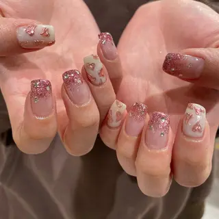 ネイル 平野葵🎀 hair/nailのネイルデザイン
