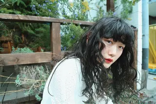 セミロング パーマ オシャレ髪✔️ 店長オオキアキヒロのヘアスタイル