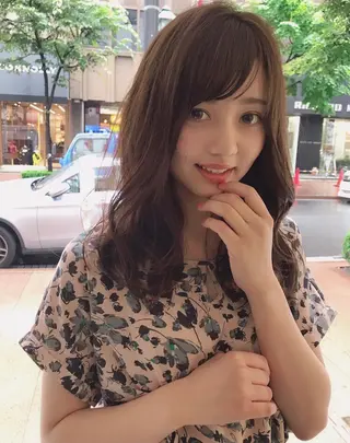 ロング パーマ ヘアアレンジ ❣️モテ髪❣️佐野 圭佑のヘアスタイル