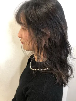 セミロング パーマ 河合秀明/ショート /ボブ/レイヤーのヘアスタイル