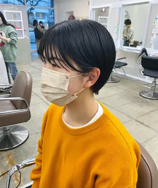 ショート サトウ リョウのヘアスタイル