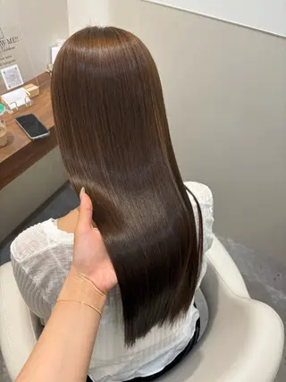 ロング SALOWIN 岡山店所属・ボブ/艶カラー/ manaka 🥣のヘアスタイル