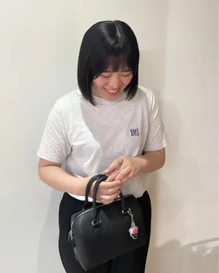 ショート カラー nonoka オリーブ/グレージュのヘアスタイル