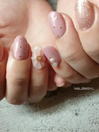 ネイル 3dパーツ/流行り 👧shushu❤️のネイルデザイン