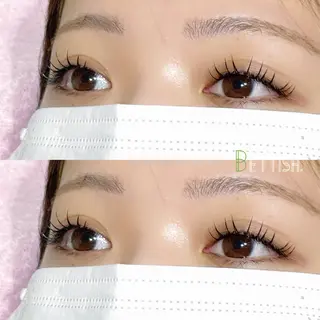 マツエク・マツパ BETTISH🩵 SERIのマツエク・マツパデザイン