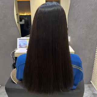 セミロング カラー 山口愛莉 /暖色/艶髪のヘアスタイル