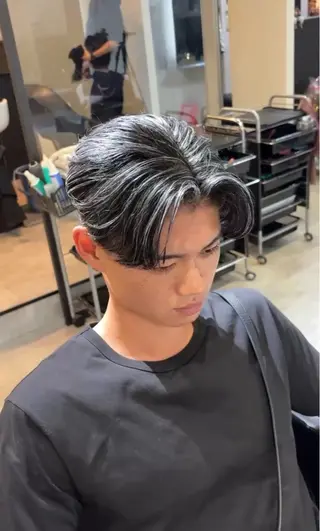 ミディアム メンズ era本店所属・笹尾 陸/era本店 メンズ美容師のヘアスタイル