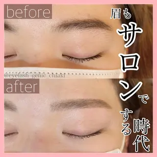 アイブロウ Eyelash GENIC所属・Eyelash GENICのマツエク・マツパデザイン