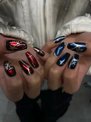 ネイル ひめか🫁 推し概念・個性派のネイルデザイン