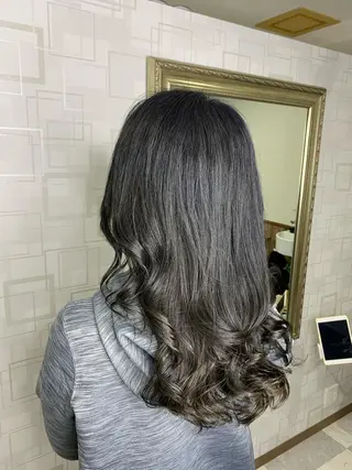 ロング カラー Beauty&barber Re:tle所属・河野 有希のヘアスタイル