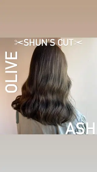 セミロング カラー Go today  シェアサロン札幌nix店所属・海外スタイル✂︎ ✂︎sunのヘアスタイル