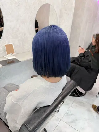 ショート カラー 🌺ハイトーン🌺 矢葺 なぎさ🌺🌺のヘアスタイル