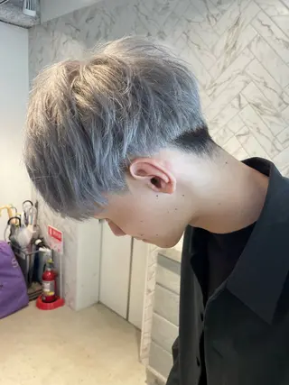 ショート カラー メンズ 🎗秋山勇 /三宮指名No.1のヘアスタイル