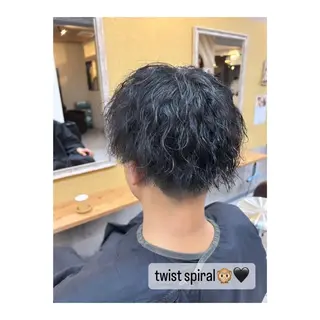 パーマ メンズ 🫧小峰 夕依のヘアスタイル
