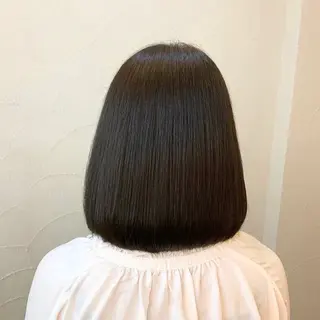 ミディアム 貝沼 直のヘアスタイル