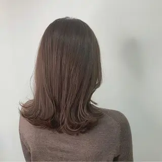 セミロング カラー HARUKA韓国ヘア /Luana梅田のヘアスタイル