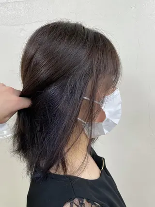 ミディアム ヘアアレンジ メンズ 🫧ハイトーン🫧 ベージュ🫧徹哉のヘアスタイル