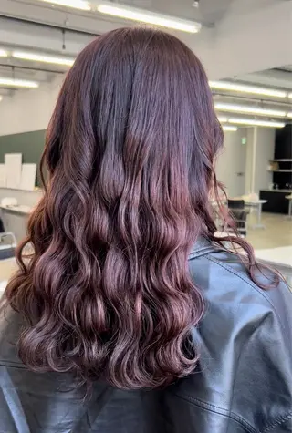 セミロング 🤍Nozomi/ オリーブカラー🌿のヘアスタイル