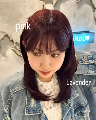 ショート カラー レイヤー🩰顔まわり /透明感/kanaのヘアスタイル