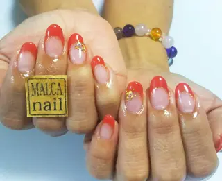 ネイル メンズ マツエク・マツパ キッズ カラー パーマ ヘアアレンジ ロング MALCAnail(マルカネイル)所属・荒木 莉奈のネイルデザイン