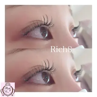 マツエク・マツパ Rich8原宿店 受付担当のマツエク・マツパデザイン