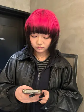 ミディアム カラー デザイン/アレンジ ❤︎イシイレイのヘアスタイル