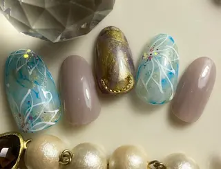 ネイル Ryononnail(リョノンネイル)所属・Ryononnail 上谷典子のネイルデザイン