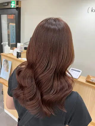 セミロング カラー kakko所属・(kakko) ayumiのヘアスタイル