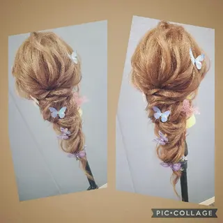 ヘアアレンジ 久保田 愛未のヘアスタイル