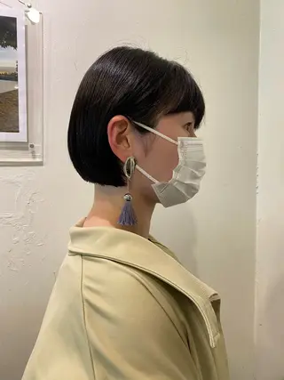 ショート les baladins du miroir所属・🍃YURI 🍃のヘアスタイル