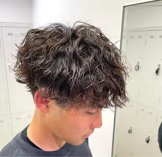 パーマ メンズ 【メンズ特化】 池田大成✂︎のヘアスタイル