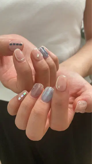 ネイル nailsalon　hue所属・小山 羽奈のネイルデザイン